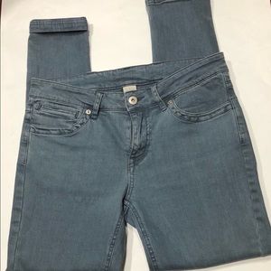 Wrap London Skinny Blue Jeans Sz 6